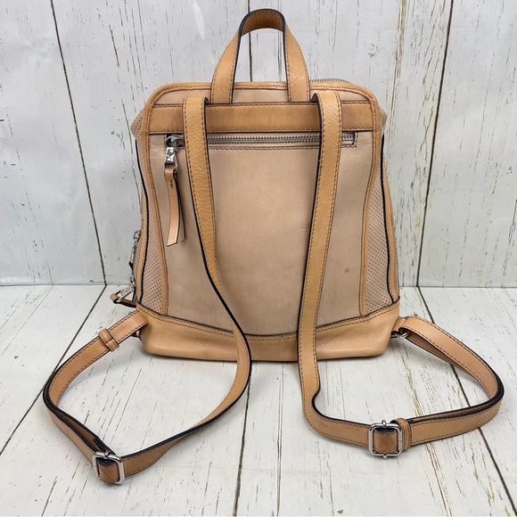 Pikolinos‎ Two-Tone Salinas Leather Backpack - Picture 3 of 16